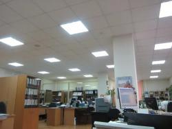 Светодиодные светильники в здании налоговой службы г. Барнаул